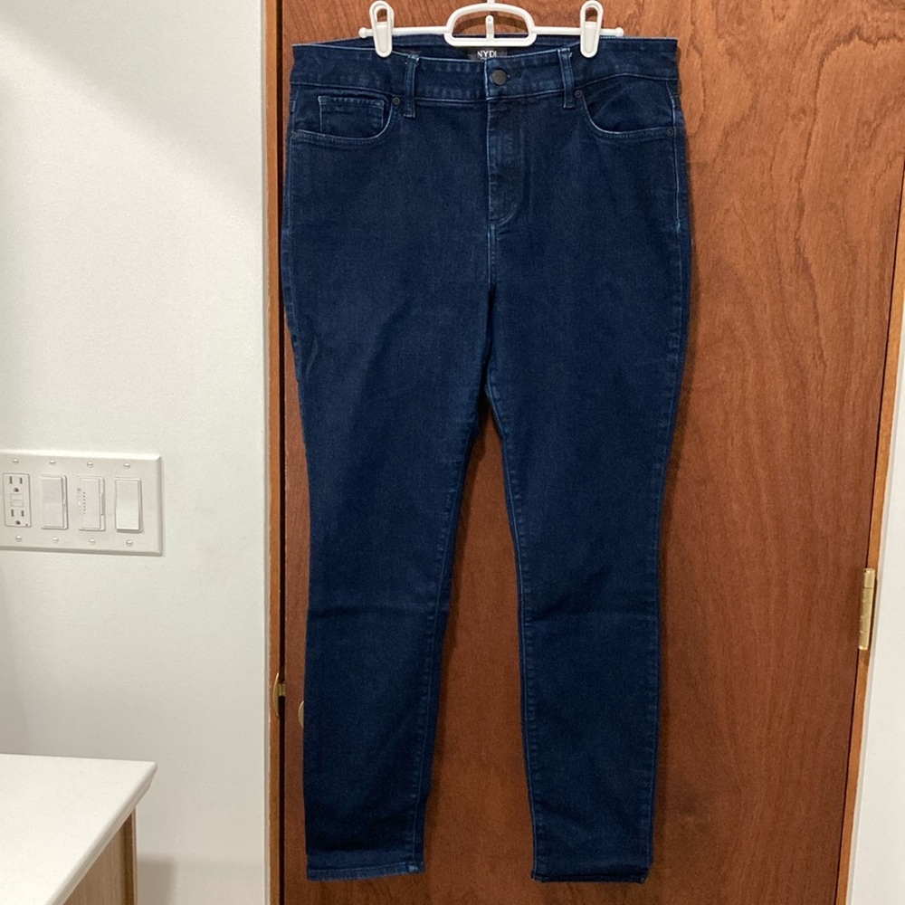 NYDJ Ami Skinny Legging Size 14 Dark Wash Jeans